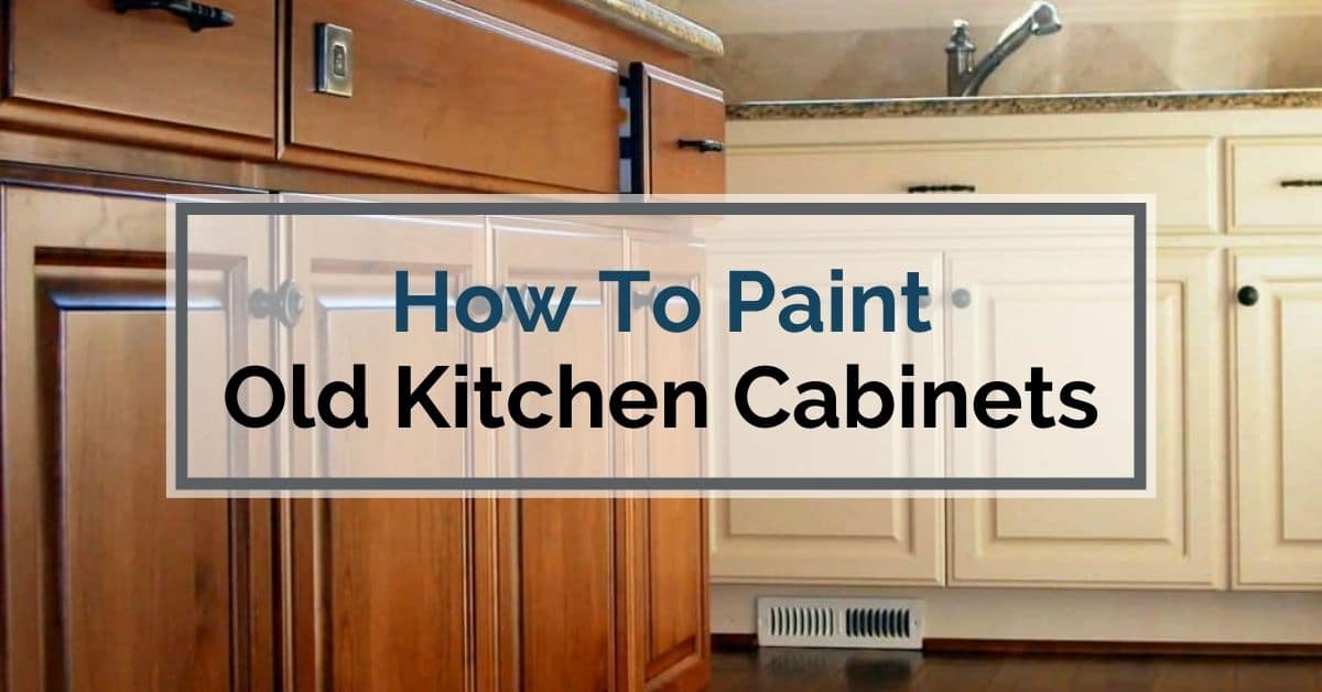How to Paint Kitchen Cabinets | DIY Repainting Kitchen Cabinets